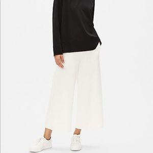 Eileen Fisher Tencel Cropped Pant - Medium